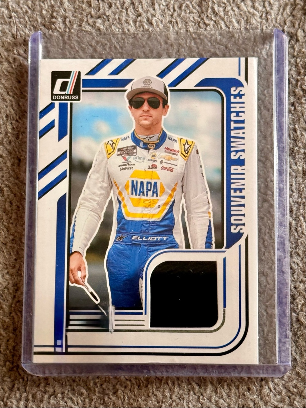 Russ Souvenir Swatches Card - Blue and White